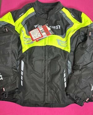 ProFirst Riding Jacket XL Armor Black Neon Yellow Protective New